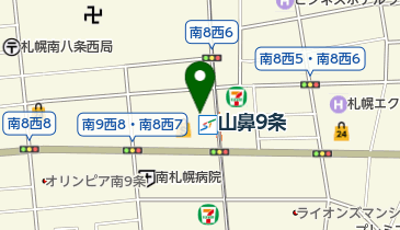 さっぽろすし均の地図画像