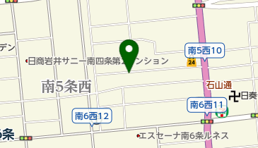 ヘアーサロン大井の地図画像