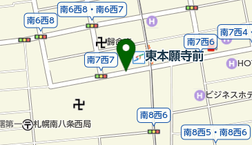 美容室chieの地図画像