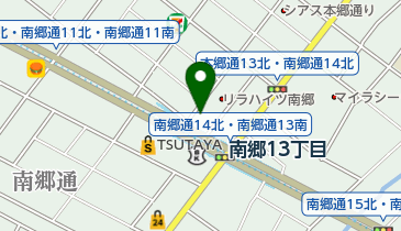 マザー保育園南郷の地図画像
