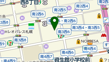 フレンチレストランホフの地図画像