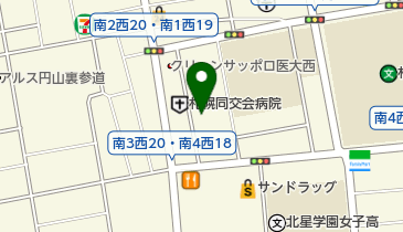 和食だいにんぐとあんの地図画像