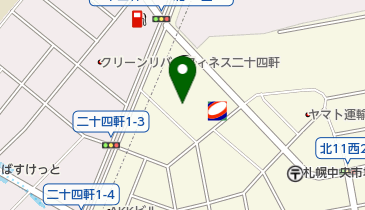 有限会社中野商店の地図画像