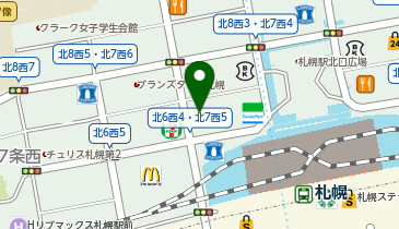 イーオン 札幌北口校の地図画像