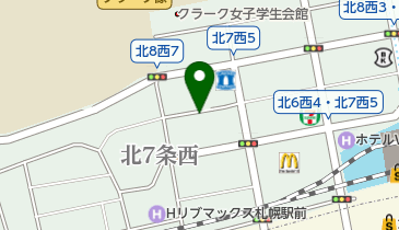 北海道マスコミ伝道センターホレンコの地図画像