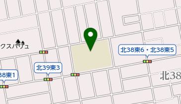 札幌市役所 子ども未来局 子ども育成部 栄西小はんのき児童会館の地図画像