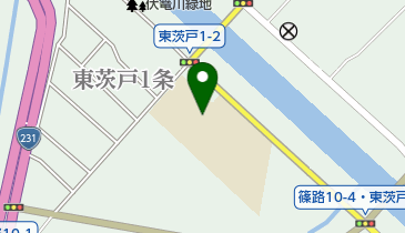 札幌市役所 子ども未来局 子ども育成部 茨戸小ミニ児童会館の地図画像