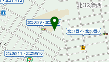 札幌市役所 子ども未来局 子ども育成部 北陽小ミニ児童会館の地図画像