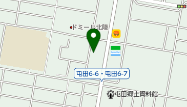 石上車輌屯田店の地図画像