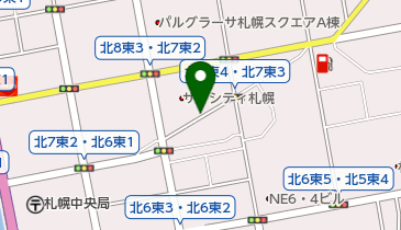 東洋株式会社札幌支社の地図画像