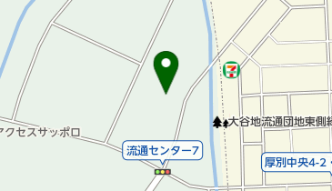 日本通運株式会社 札幌支店ロジスティクス部 L&B物流センターの地図画像