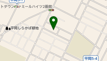 札幌市役所 子ども未来局 子ども育成部 平岡中央小ミニ児童会館の地図画像