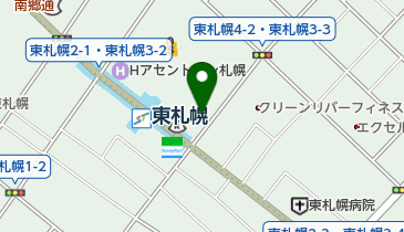 ニューステップ 東札幌店の地図画像