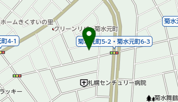 菊水元町地区センターの地図画像