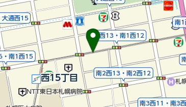 天婦羅たけうちの地図画像