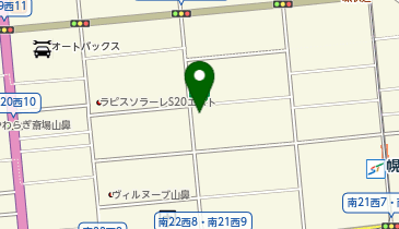 ライトハンズ株式会社の地図画像