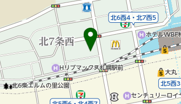 札幌家庭教師派遣センターの地図画像