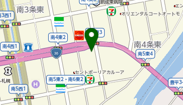 買取専門店サブロクの地図画像