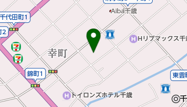 ほかほか弁当千歳店の地図画像