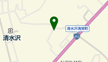 北海道企業局清水沢発電所の地図画像