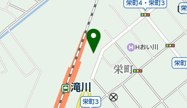 滝川市役所 産業振興部 観光国際課 観光振興係の地図画像