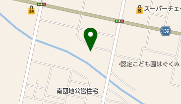 日本キリスト教会奈井江教会の地図画像