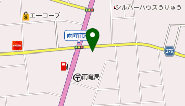 雨竜町観光協会の地図画像