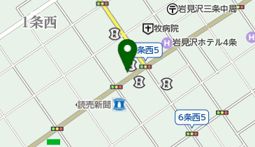 朝日生命保険相互会社岩見沢営業所の地図画像