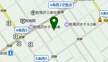 岩見沢マッサージセンターの地図画像