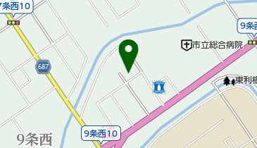 北海道教職員組合 空知南支部の地図画像