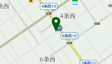 花形理容所の地図画像