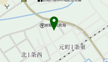 奥村理容院の地図画像