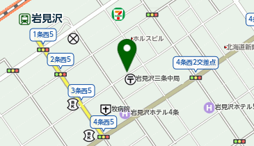 コア薬局 岩見沢3条店の地図画像