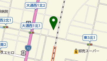 センター薬局美唄店の地図画像