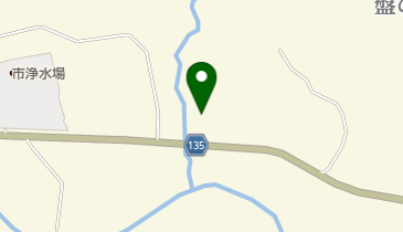 美唄市役所 美唄浄水場の地図画像