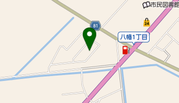 石狩市農協 八幡給油所の地図画像