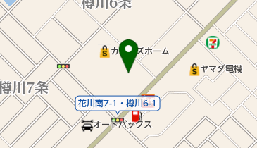 フラワーショップポレールビッグハウス花川店の地図画像