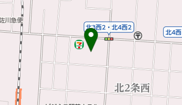 味の三休の地図画像