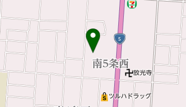 パーラービクトリア倶知安店ホールの地図画像