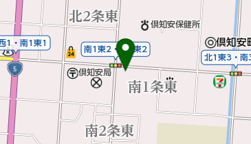 倶知安神社 屯宮の地図画像