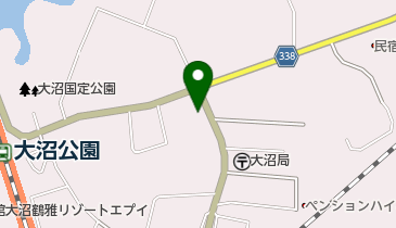 大沼漁協の地図画像