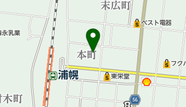 メガネ・宝飾・時計のます井の地図画像