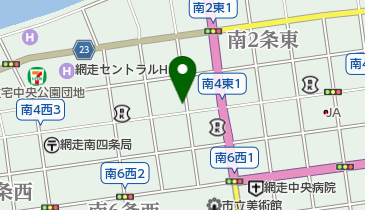 関果実店の地図画像