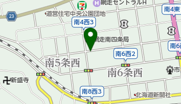 大昌園の地図画像