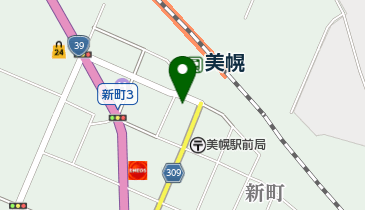 美幌観光案内所・物産館ぽっぽ屋の地図画像