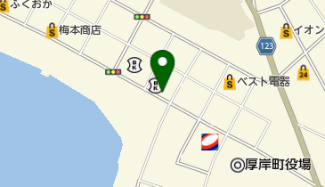 スナック舞の地図画像