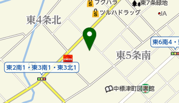 味のオーハシ A・COOP中標津店あるる惣菜コーナーの地図画像