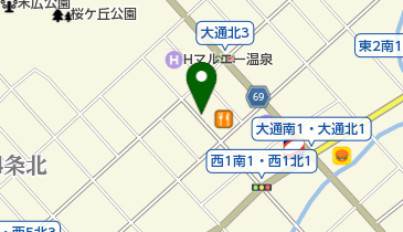 カラオケつぼっち中標津店の地図画像
