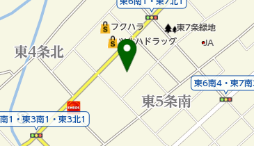 ほかほか弁当ぐーの地図画像