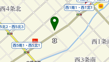大通り調剤薬局の地図画像
